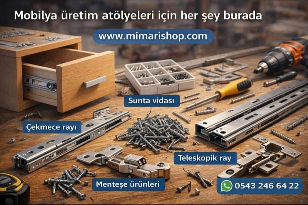 Mobilya Üretmek İçin Gerekli En Temel Ürünler Nelerdir ?