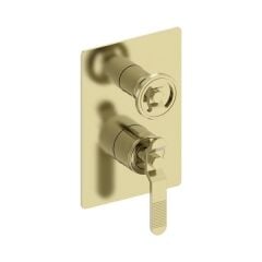 Hafele LOFT Ankastre Banyo Bataryası Mat Altın