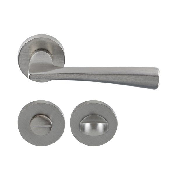 Hafele Kapı Kolu Seti Milano WC Mat Nikel