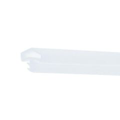 Hafele F03 Ortadan Basan Çatı Tipi Kapı Fitili 10mm, Şeffaf Renk
