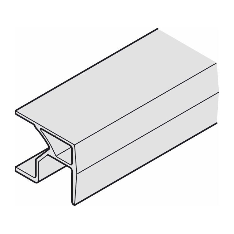 Hafele DUPLO 50 Katlanır Kapak Bağlantı Profili