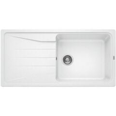 Blanco Granit Evye Sona XL 6S Tezgah Üstü 1 Gözlü Damlalıklı Beyaz