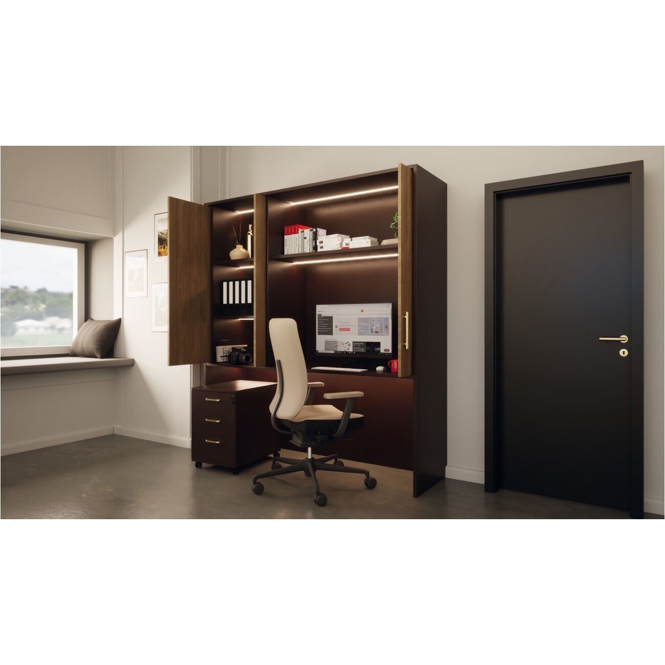 Hafele Slido F - Park71 16B Mil Kayar Kapı Bağlantı Parçası