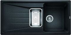 Blanco Granit Eviye Sona 6S  1,5 Göz Damlalıklı Anthracite