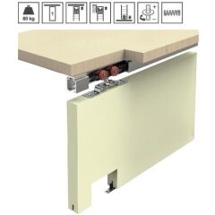 Hafele S-LINE Kayar Kapı Mekanizması Çift Yöne Yavaşlatıcı