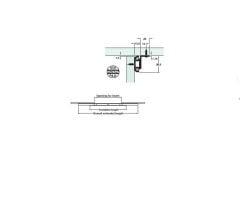Hafele Açılır Kapanır Masa Rayı 750/540mm