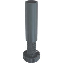 Hafele PFT04 Dübelli Baza Ayağı 100mm, Siyah Renk