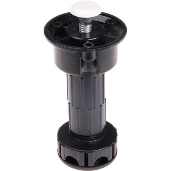 Hafele PFT01 Plastik Baza Ayağı 80mm, Siyah Renk