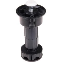 Hafele PFT01 Plastik Baza Ayağı 80mm, Siyah Renk