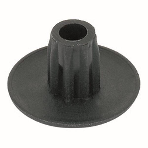 Hafele Baza Ayağı İçin Tapa 18mm, Siyah Renk