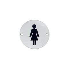 Hafele Sembol Kadın P.Çelik Mat 75Mm