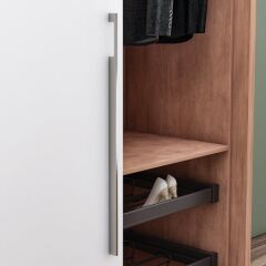 Hafele Mobilya Kulpu Mia Side2 800mm Paslanmaz Çelik