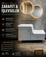 Abdest Lavabosu Seti Z Tipi