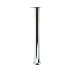 Hafele Ahşap İçin Sehpa Ayağı 76x410mm, Parlak Krom Renk