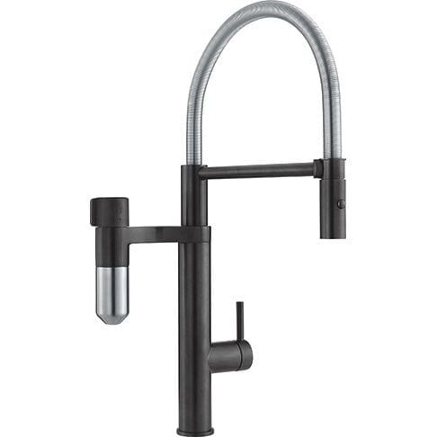Franke Arıtmalı Batarya Vital Spiralli Industrial Black / Steel Optics