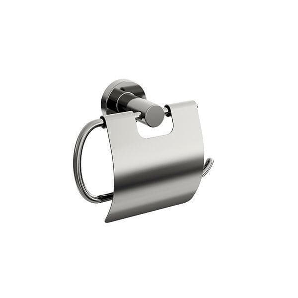 Hafele OZO  Kapaklı Tuvalet Kağıtlığı Titanyum