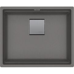 Franke Granit Eviye Tek Gözlü Kubus 2 KNG 110-52 Fragranite Stone Grey