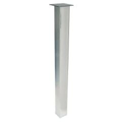 Hafele Pandor Ahşap İçin Masa Ayağı 60x710mm, Parlak Krom Renk