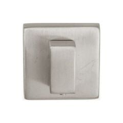 Hafele Kare Wc Kapı Kolu Kolu Rozeti 53mm, Mat Paslanmaz Çelik Renk