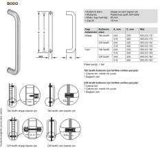 Hafele Çekme Kol Bağlantı Elemanı Steven Plus Çift Taraflı Ahşap
