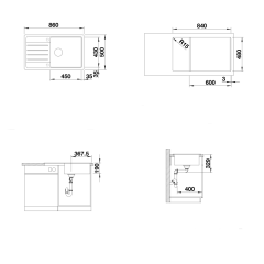 Blanco Legra XL 6S ve Mida-S Batarya Kampanyası, Anthracite