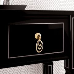 Hafele Sarkaç Kulp Wave 34mm Antik Bronz