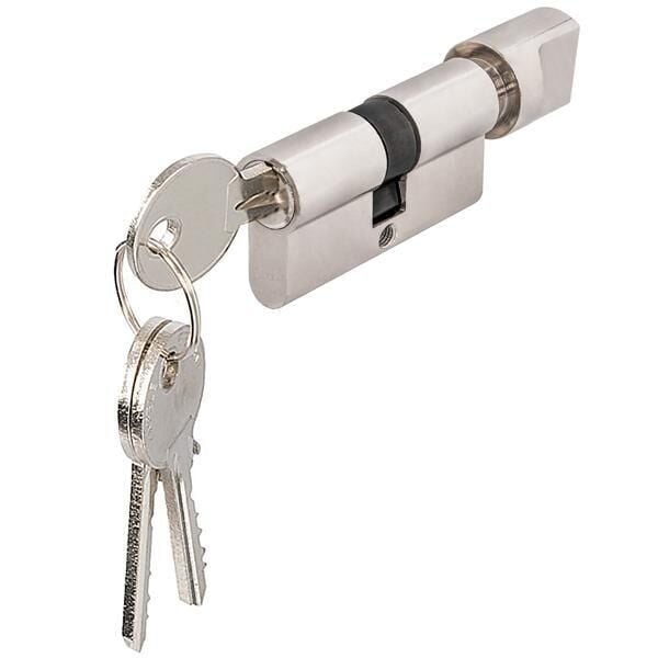 Hafele Mandallı Barel 40x30mm Mat Nikel Renk