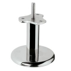 Hafele Yuvarlak Mobilya Ayağı Ø110-Ø25mm H:100mm, Mat Krom Renk