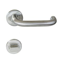 Hafele Kapı Kolu Seti Roland-Pro WC Mat Krom