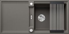 Blanco ADIRA XL  6 S Tezgah Üstü Sılgranit  Volcano Gri  Granit Eviye