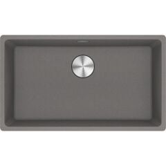 Franke Granit Eviye Tek Gözlü Damlalıksız Bx Maris Mrg 210/110-72 Fragranite Stone Grey