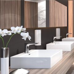 Hafele Sensörlü Lavabo Armatürü Orfeo Mono Parlak Krom