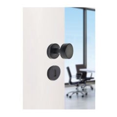 Hafele ROND II Mat Siyah Renk Topuz Kol