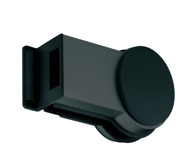 Hafele Forma Cam Kilit Karşılığı Mat Siyah Renk