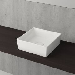 Hafele Banyo Lavabosu Bonita S II 380X380mm Parlak Beyaz Renk