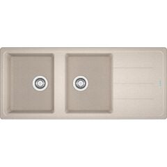 Franke Granit Eviye 2 Gözlü Damlalıklı BFG 621 Sahara