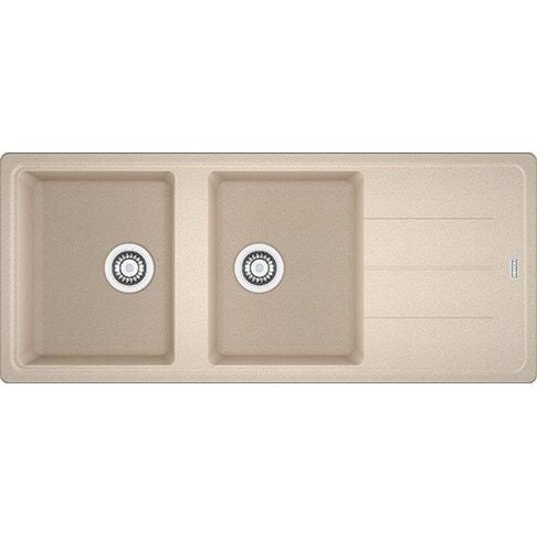 Franke Granit Eviye 2 Gözlü Damlalıklı BFG 621 Avena