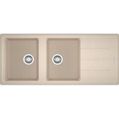 Franke Granit Eviye 2 Gözlü Damlalıklı BFG 621 Avena