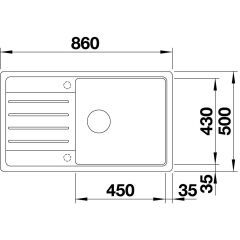Quarstone LUSTER XL 6S Tezgah Üstü Granit Evye Beyaz
