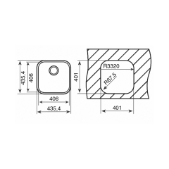 Teka Celik Eviye Be 40.40 Paslanmaz Çelik