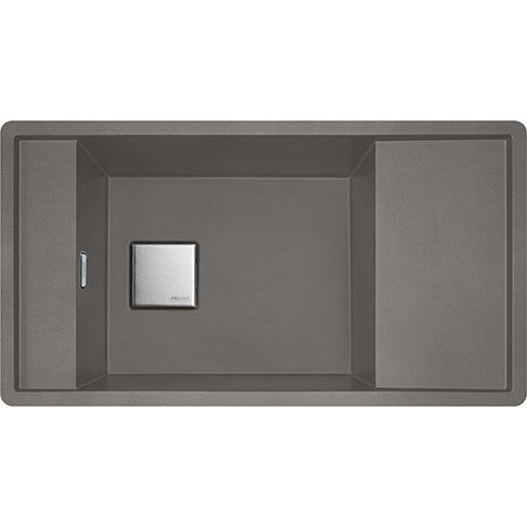 Franke Granit Eviye Tek Gözlü Damlalıklı Fresno FSG 611 Stone Grey