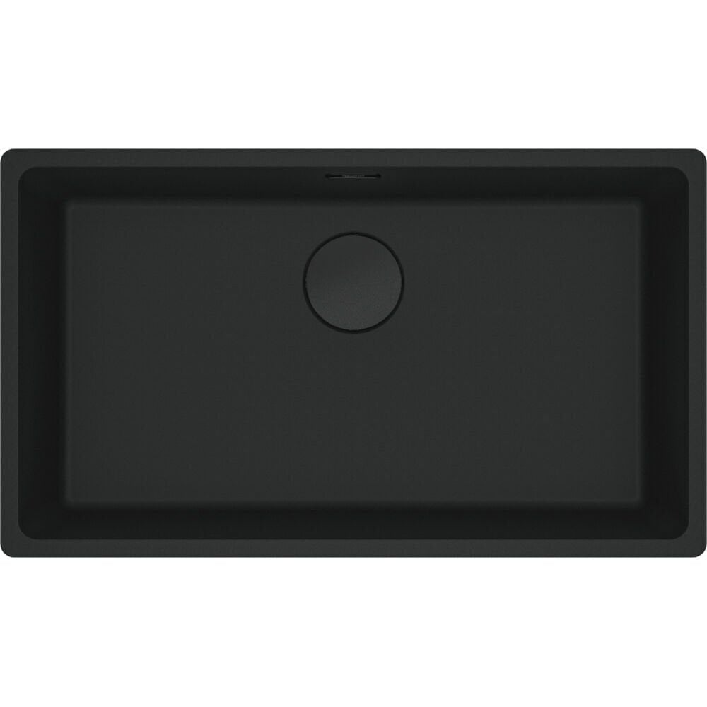 Franke Fragranit Evye Marıs Mrg 110-72 Matt Black Tek Gözlü Damlalıksız