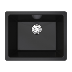 Vantole Granit Eviye Tek Hazneli Siyah