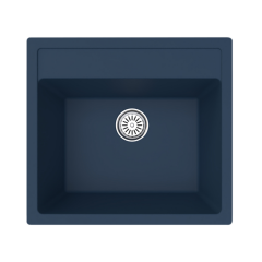 Vantole Granit Eviye Tek Hazneli 540x440mm Antrasit