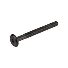 Hafele Yassı Başlı Vida M6x30mm, Siyah Renk (100 Adet)