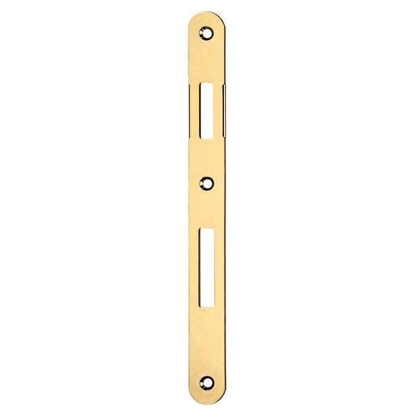 Hafele Gömme Kilit Karşılığı 20x170mm Parlak Pirinç Renk