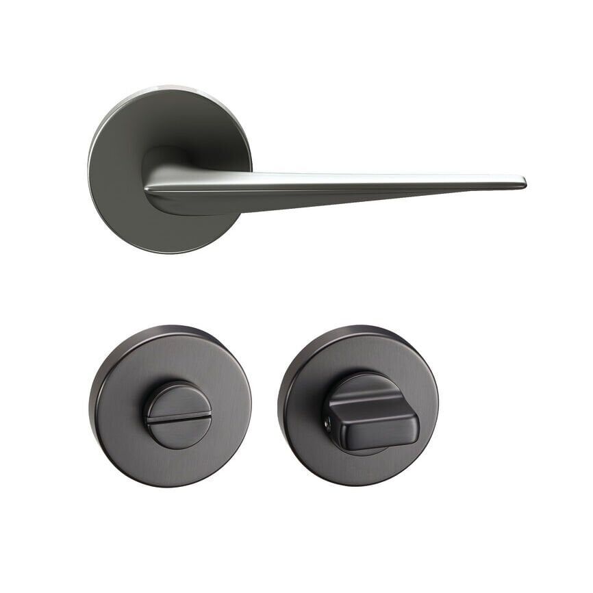 Hafele TIFFANY Kol seti (wc) titanyum