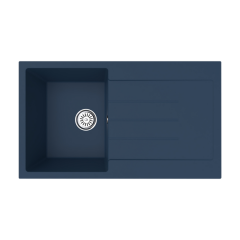 Vantole Granit Eviye Tek Göz Damlalıklı Antrasit