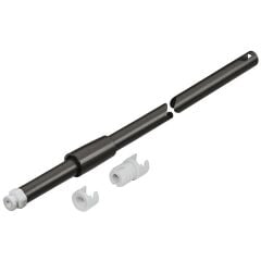Hafele Moovit, Yuvarlak Yan Bordür Siyah 400mm