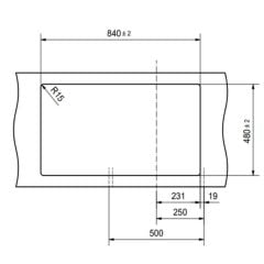Franke Granit Eviye Tek Gözlü Damlalıklı UBG 611-86 Nero